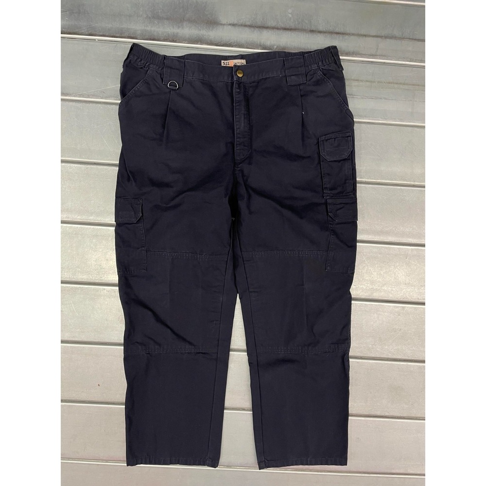 5.11 Tactical Cargo Pants Mens‎ 40X30 Navy Utility Workwear Straight 100% Cotton